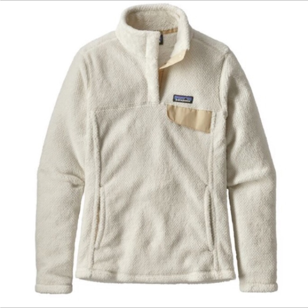Patagonia Cream Fleece Pullover
